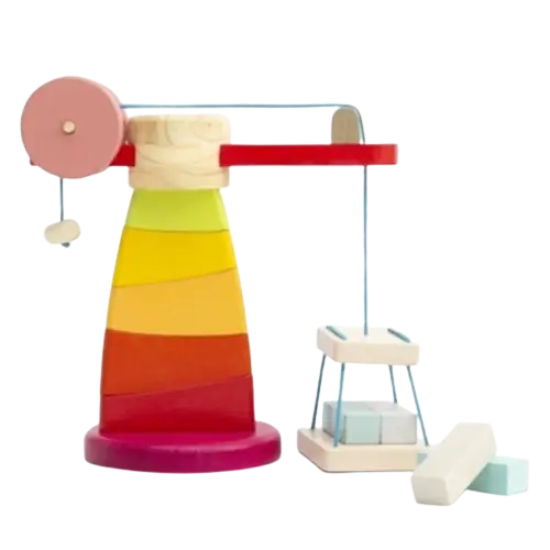 Grúa Manick, favorece la creatividad de los chicos.